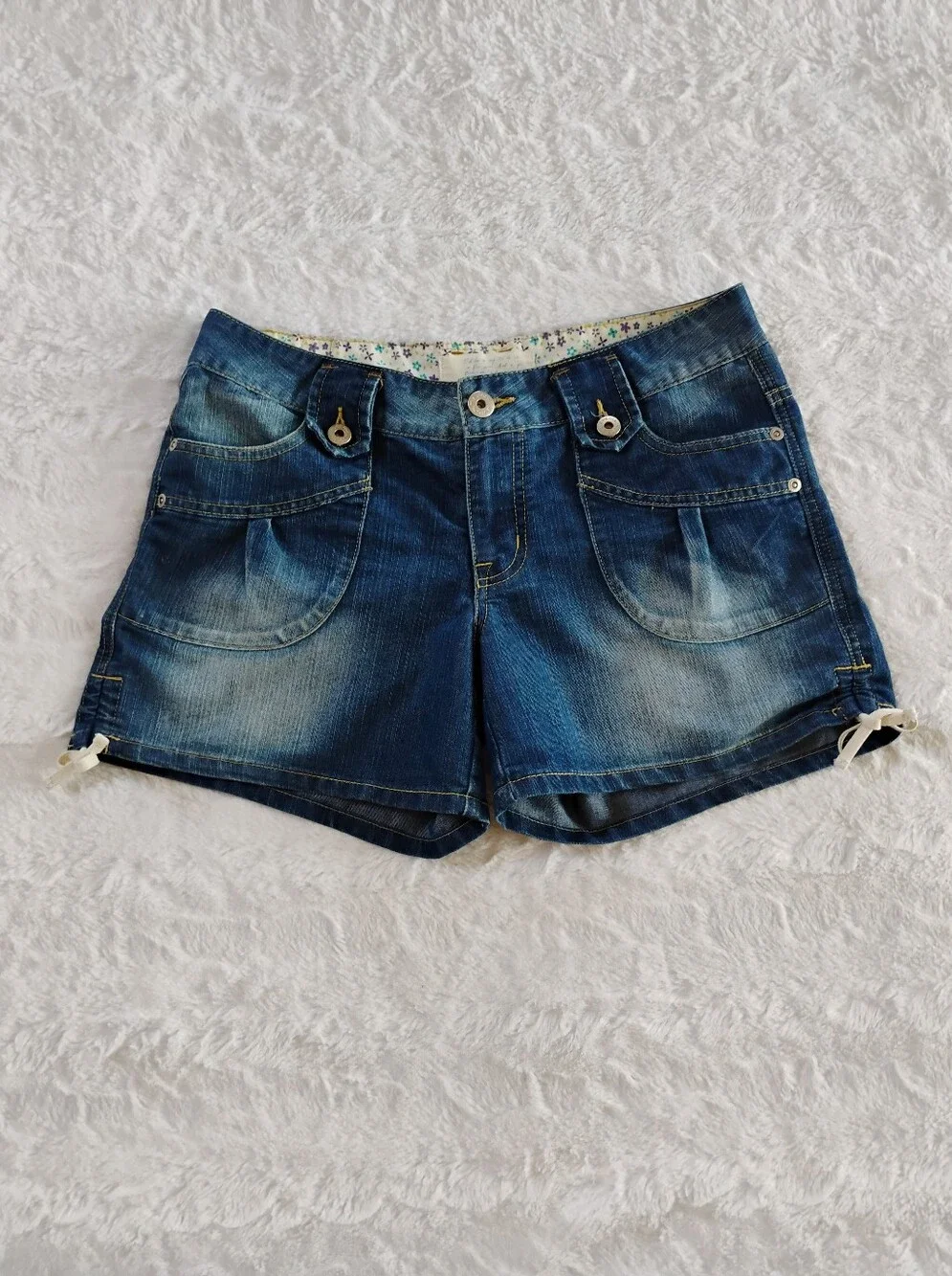 Maurices Y2K Side Tie Shorts